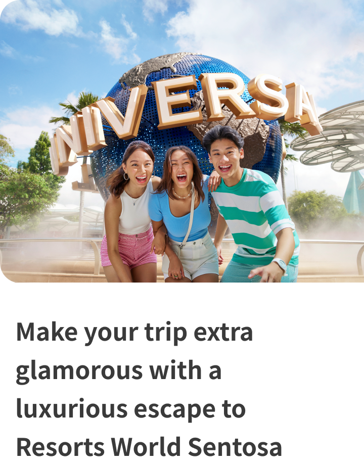 Make Your Trip Extra Glamorous with a Luxurious Escape to Resorts World Sentosa
