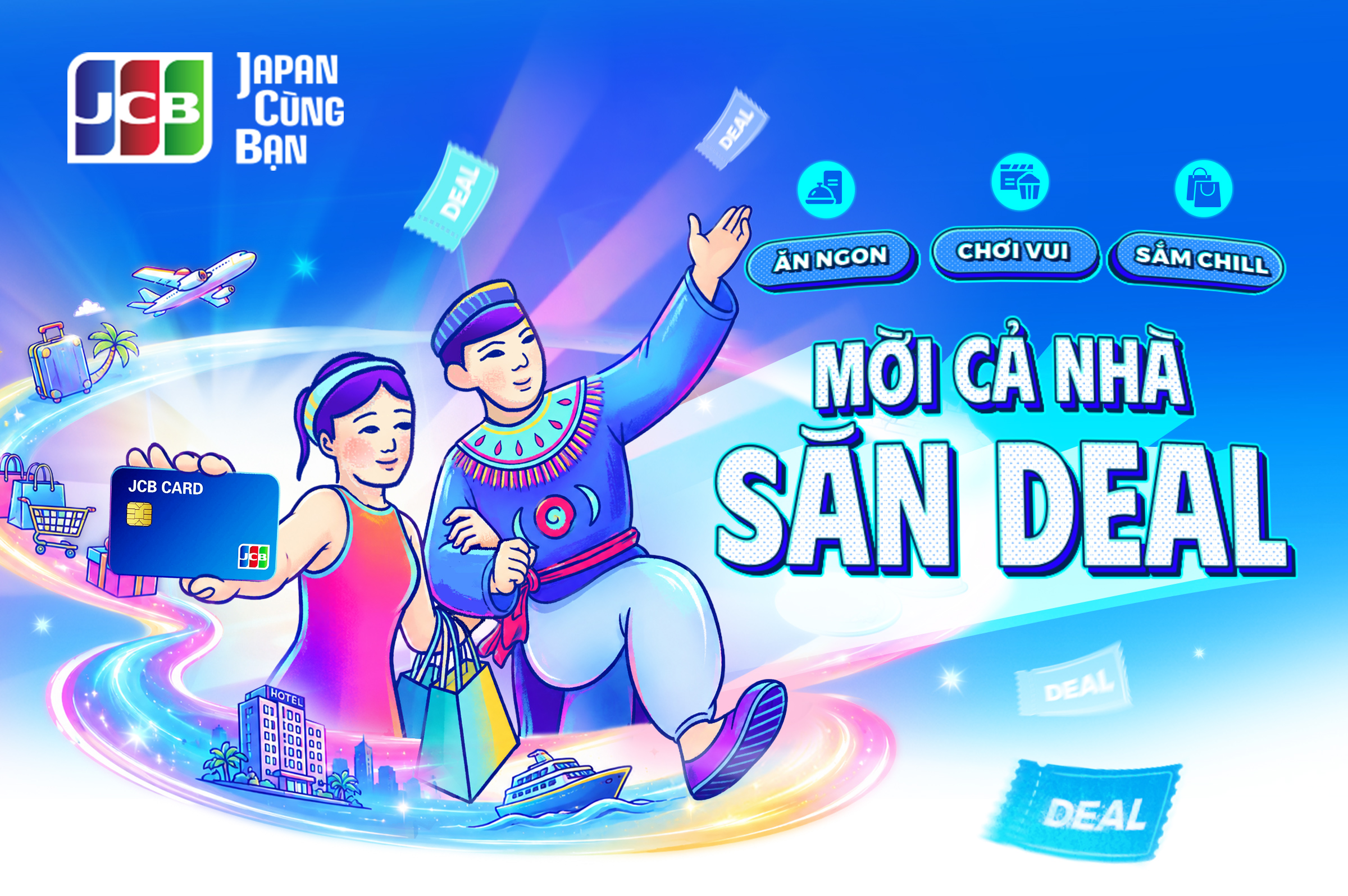 Ăn Ngon - Chơi Vui - Sắm Chill, Mời Đoàn Mình Săn Deal