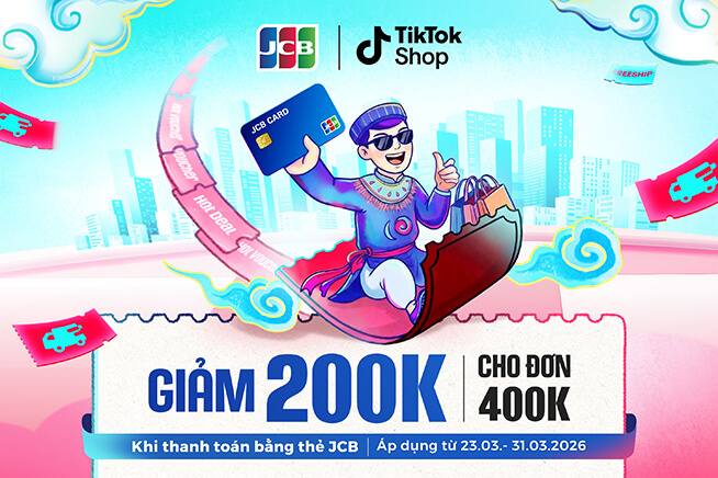 Tiktok Shop - Ưu Đãi 200.000 VNĐ Cho Hóa Đơn Từ 400.000 VNĐ