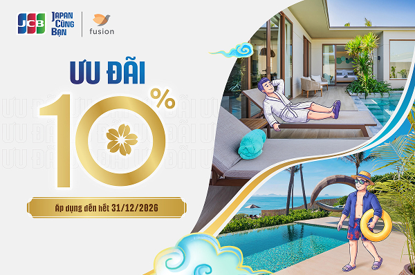 Fusion Hotel Group - Ưu đãi giảm 10%