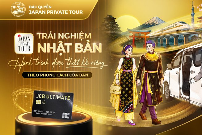 [JCB Premium Service - Thẻ cá nhân] Đặc quyền JAPAN PRIVATE TOUR